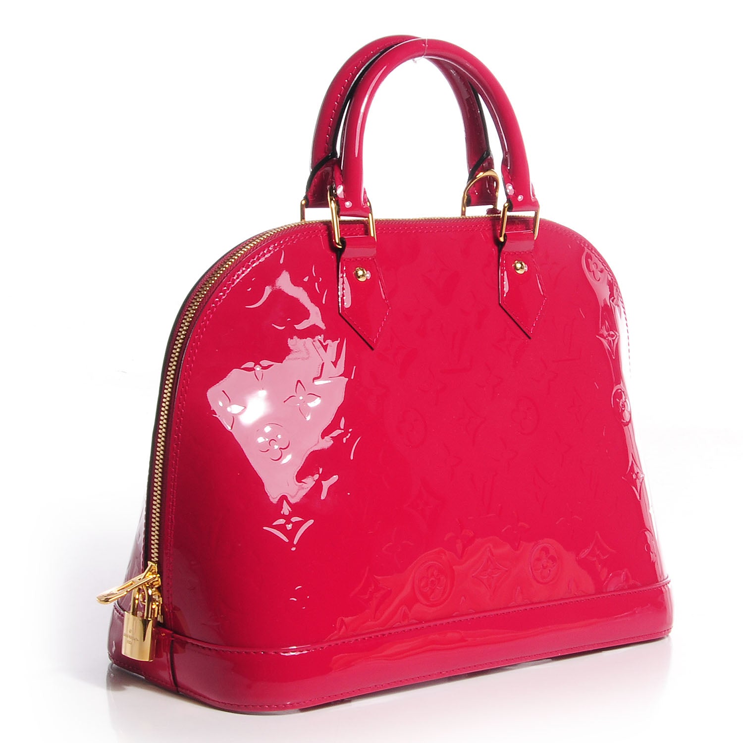 Louis Vuitton Vernis Alma PM Rose Indien 3 of 7