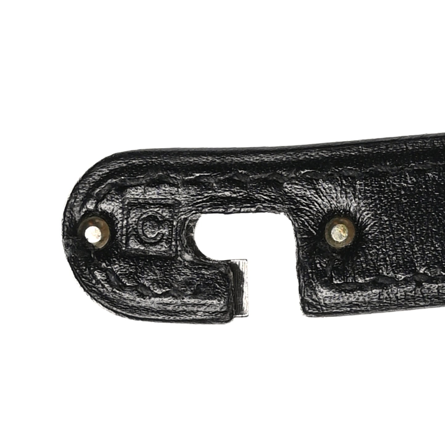 Crinoline Kelly Crutch Clutch Black