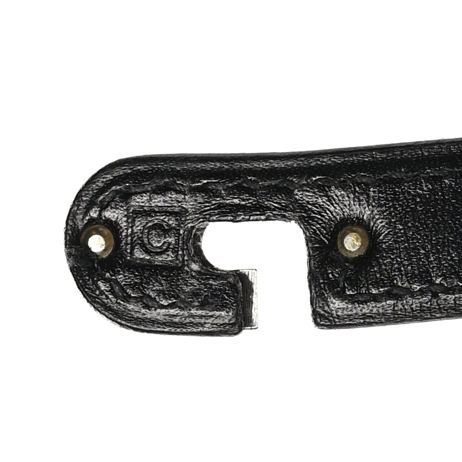Hermes Crinoline Kelly Crutch Clutch Black 8 of 9
