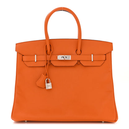 Hermes Epsom Birkin 35 Orange 1 of 10