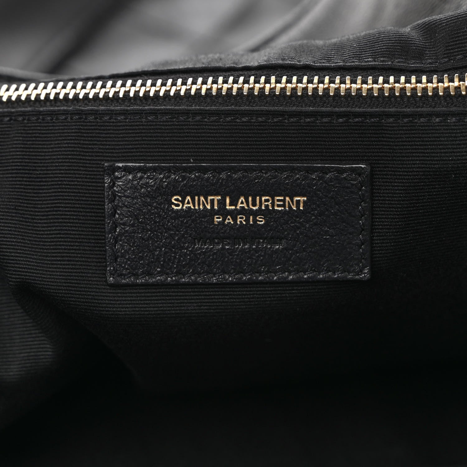 Saint Laurent Lambskin Quilted Maxi Icare Shopping Tote Black 7 of 9