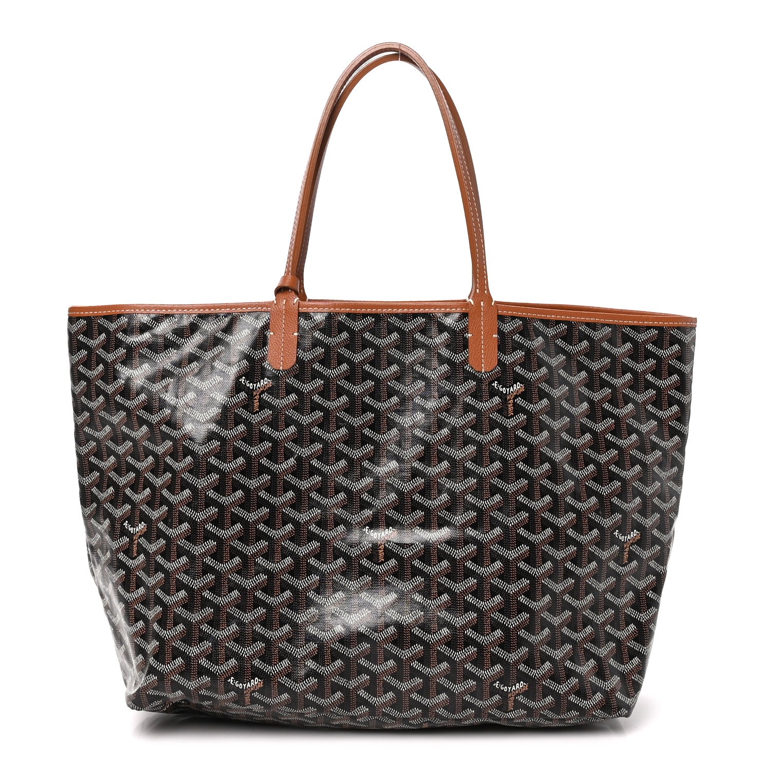 Goyard Goyardine Saint Louis PM Black Gold 1 of 11