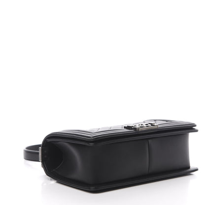 Chanel Calfskin Quilted Medium Boy Flap Black 4 of 11