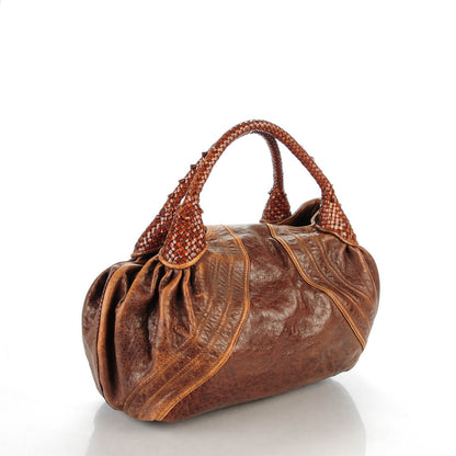 Fendi Nappa Nuvolata Spy Cognac 3 of 8