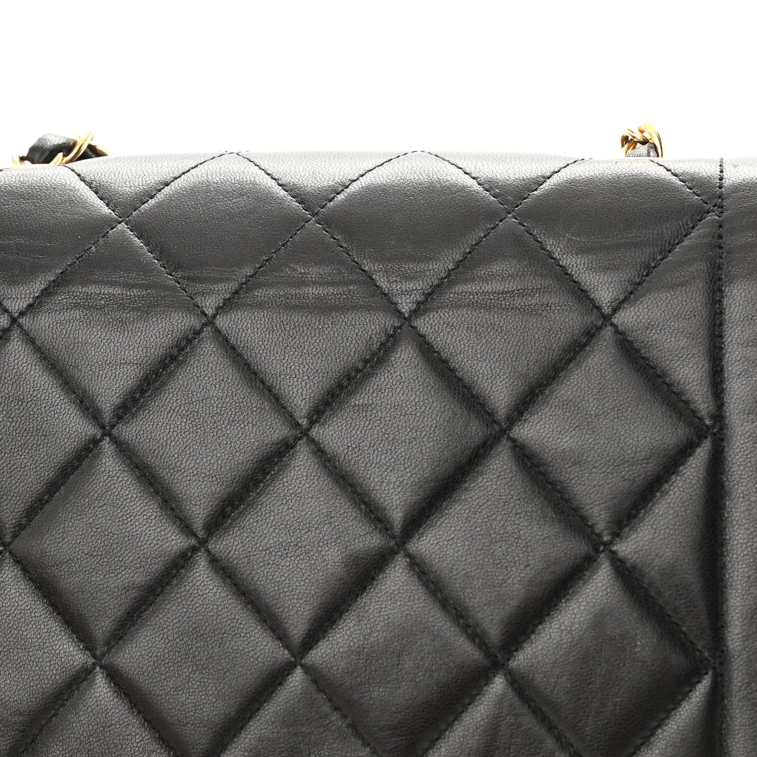 Chanel Lambskin Quilted Small Single Flap Black 15 of 17