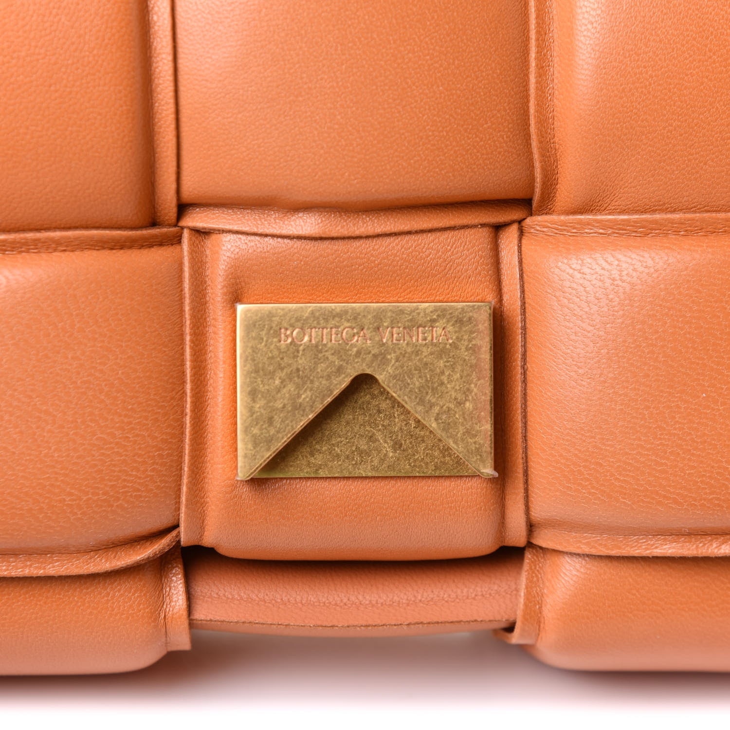 Bottega Veneta Nappa Maxi Intreccio Padded Cassette Crossbody Bag Caramel 6 of 10