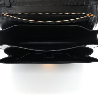 Celine Box Calfskin Medium Classic Box Flap Bag Black 4 of 4
