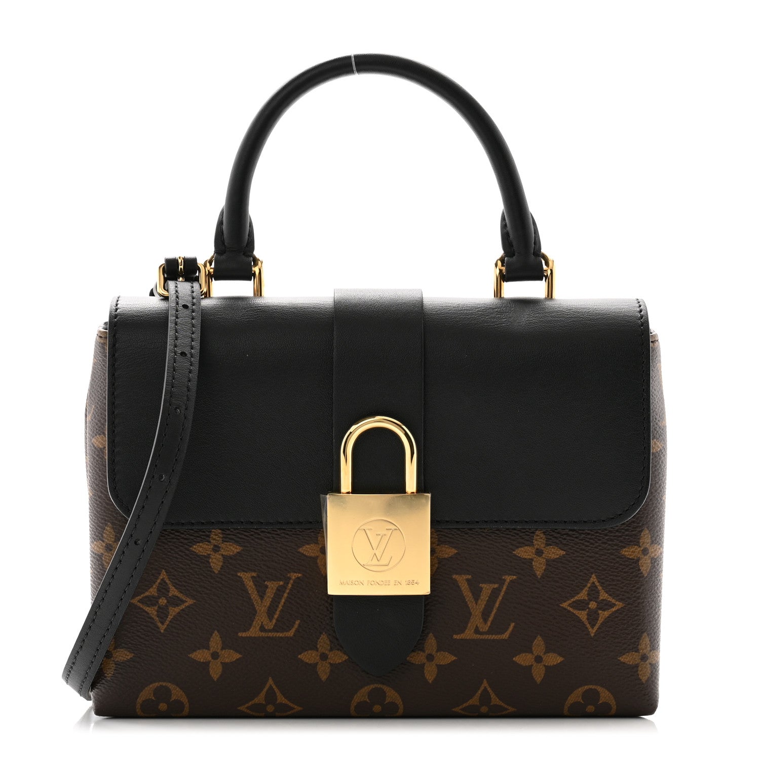 Louis Vuitton Monogram Locky BB Black 1 of 9