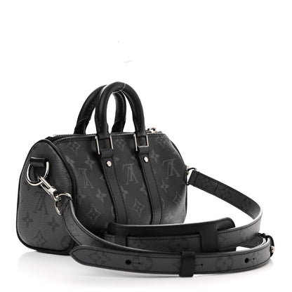 Louis Vuitton Reverse Monogram Eclipse Keepall XS Black 3 of 9