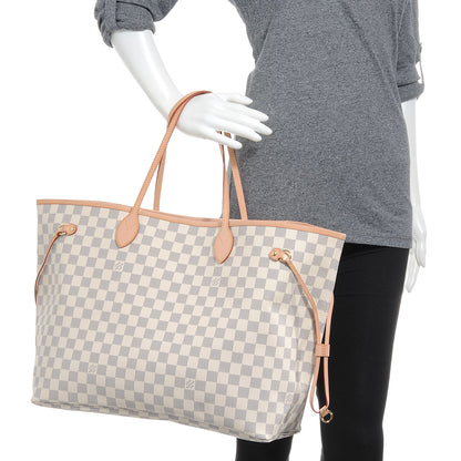 Louis Vuitton Damier Azur Neverfull GM 2 of 7