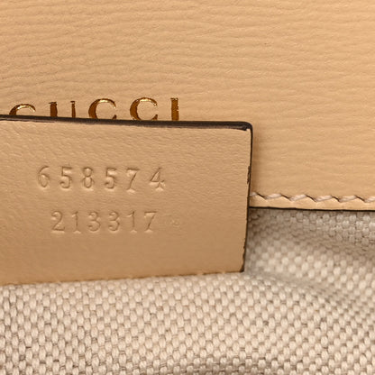 Gucci Azalea Calfskin Web Mini Horsebit 1955 Shoulder Bag Bubble Tea 7 of 10