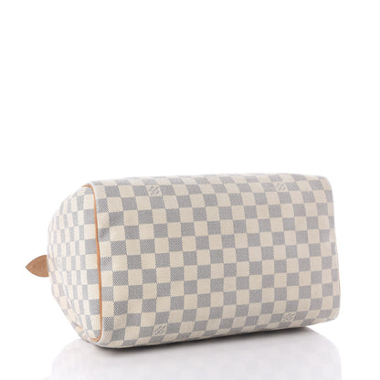 Louis Vuitton Damier Azur Speedy 30 3 of 10