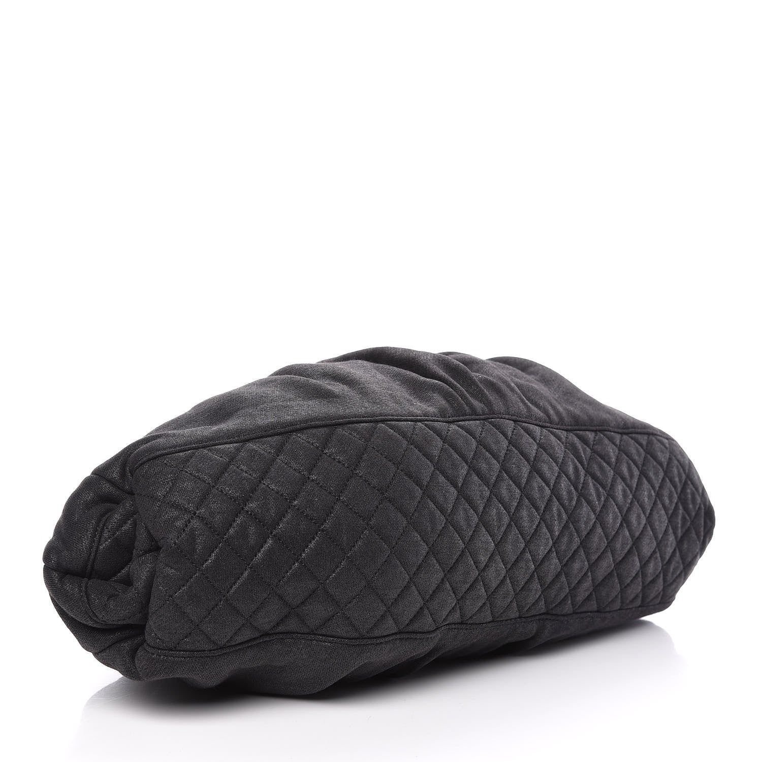 Chanel Jersey Melrose Cabas Black 4 of 10