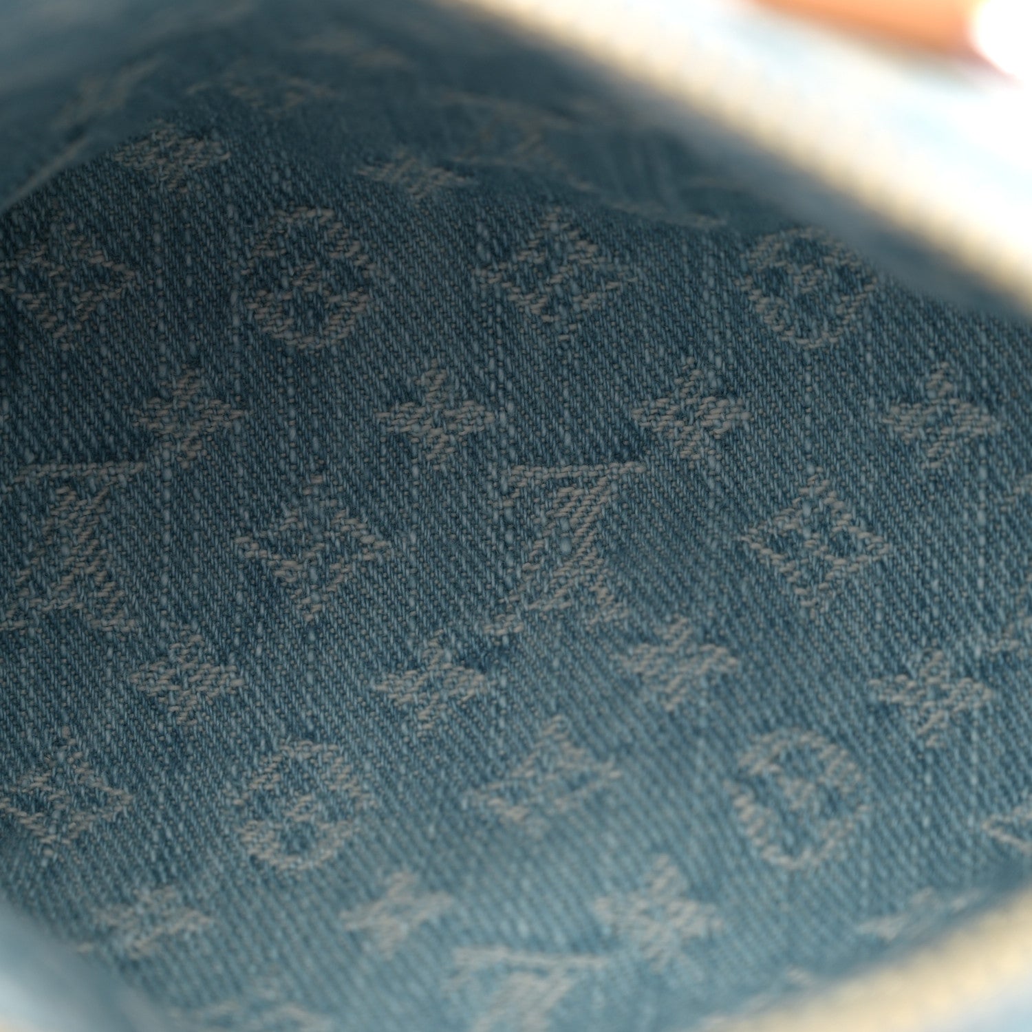 Louis Vuitton Monogram Denim Nano Speedy Sky Blue 5 of 9