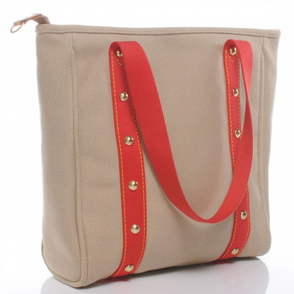 Louis Vuitton Toile Antigua Cabas MM Beige 3 of 7