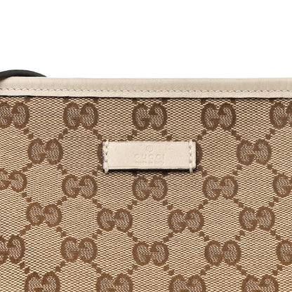 Gucci Monogram Medium Flat Messenger Bag Off White 8 of 11