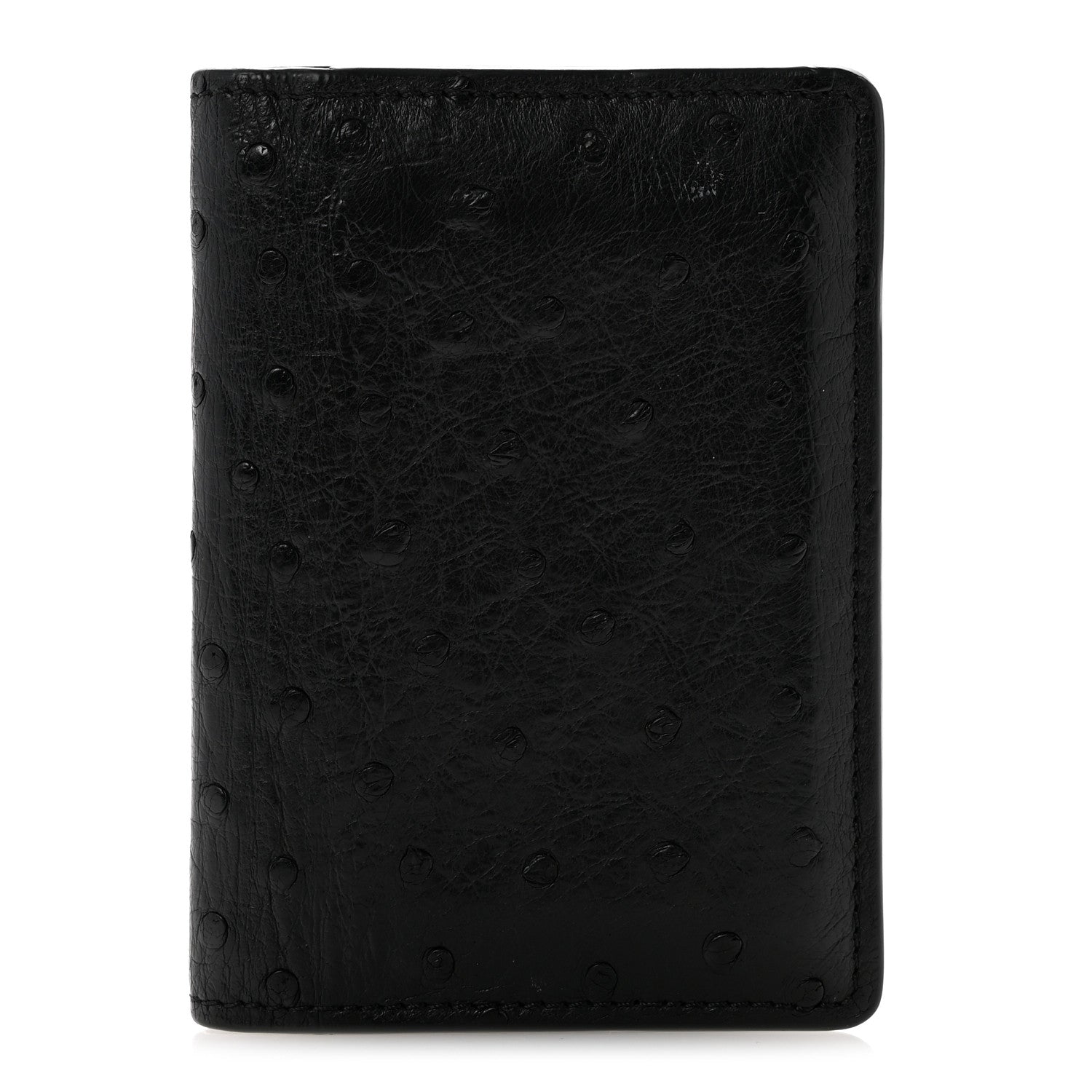 Louis Vuitton Ostrich Pocket Organizer NM Black 1 of 8