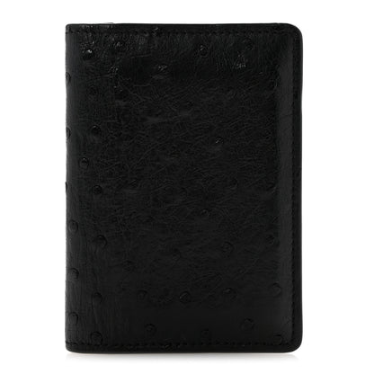 Louis Vuitton Ostrich Pocket Organizer NM Black 1 of 8