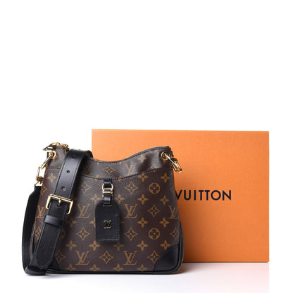 Louis Vuitton Monogram Odeon PM Black 11 of 11