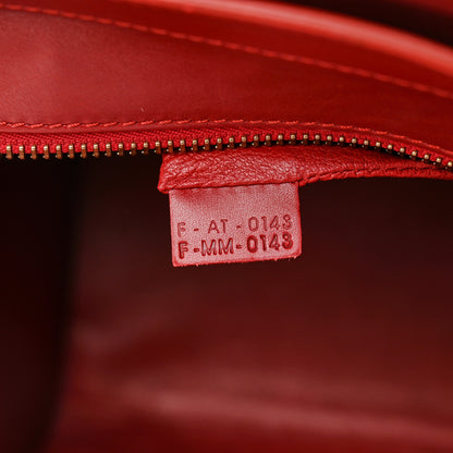 Celine Palmelato Mini Luggage Red 8 of 17