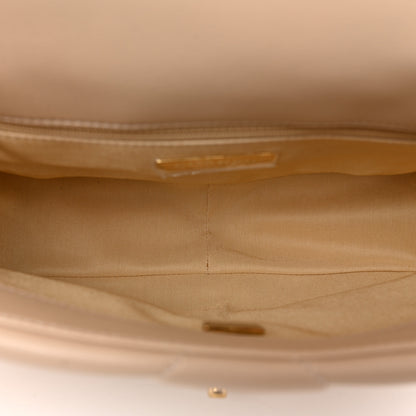 Chanel Lambskin Quilted Medium Chanel 19 Flap Beige 5 of 11