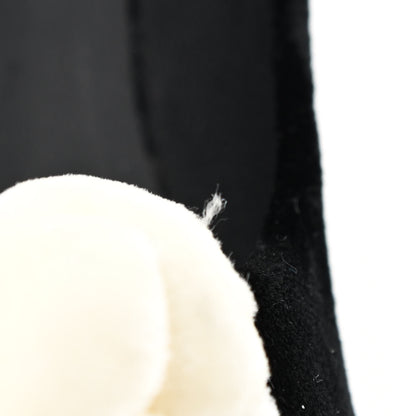 Chanel Velvet Camellia Pumps 37.5 Black 9 of 10