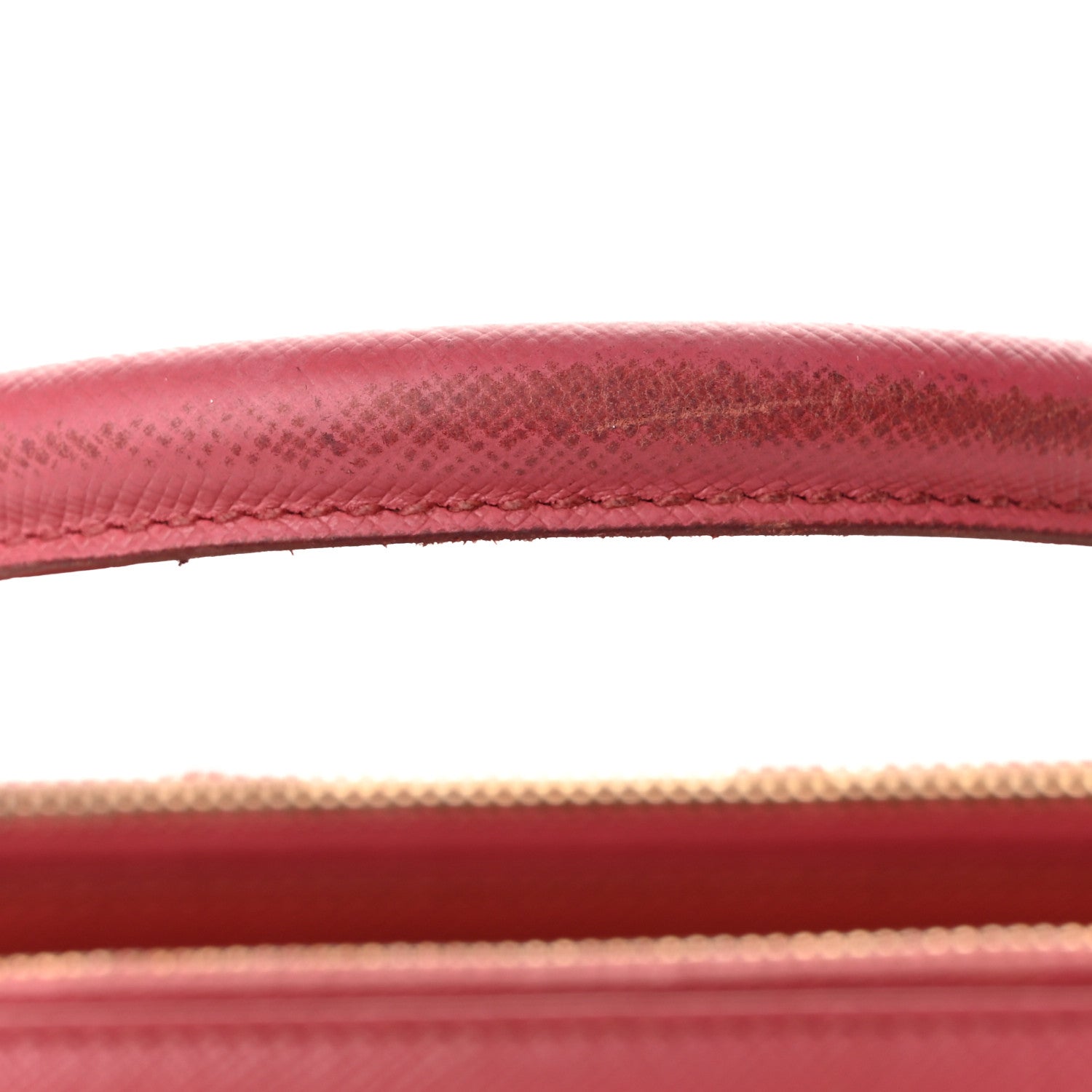 Prada Saffiano Medium Galleria Double Zip Tote Geranio 13 of 15