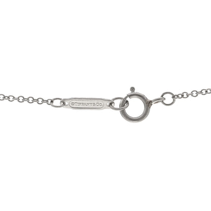 Tiffany Platinum Diamond .17ctw Small Paper Flowers Pendant Necklace 4 of 5