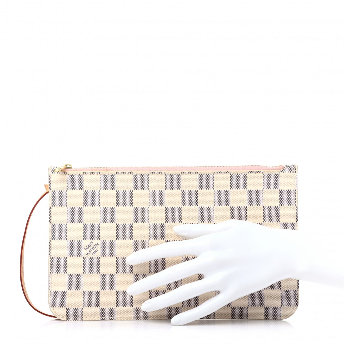 Damier Azur Neverfull MM GM Pochette Rose Ballerine