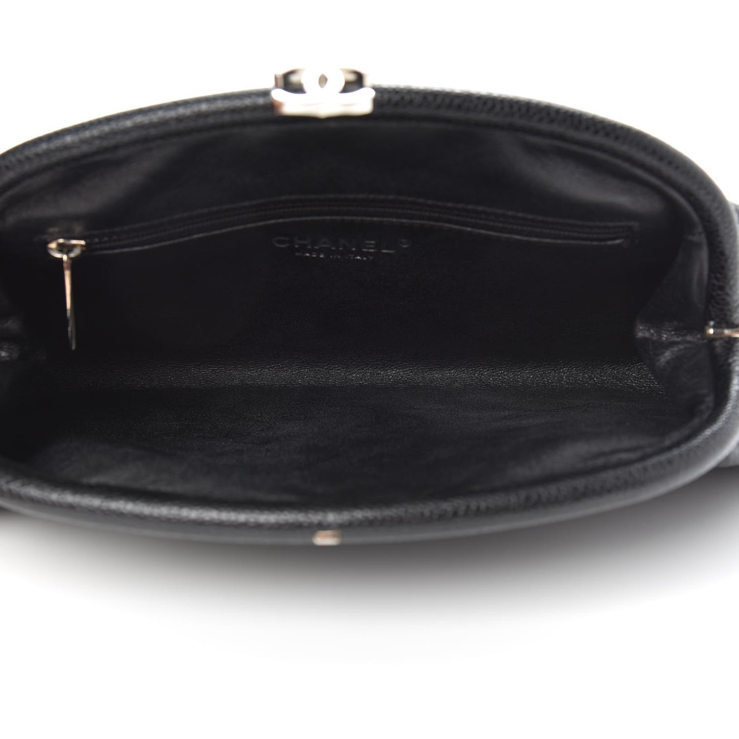 Caviar Quilted Timeless Clutch Black