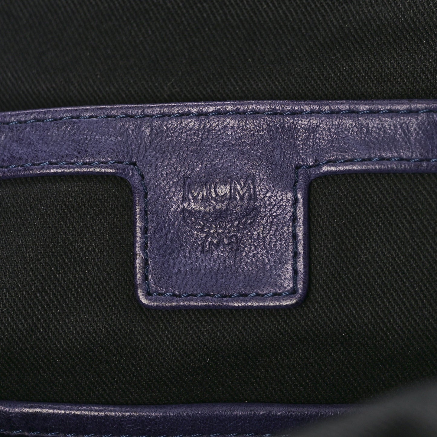 Lambskin Small Tumbler Backpack Navy