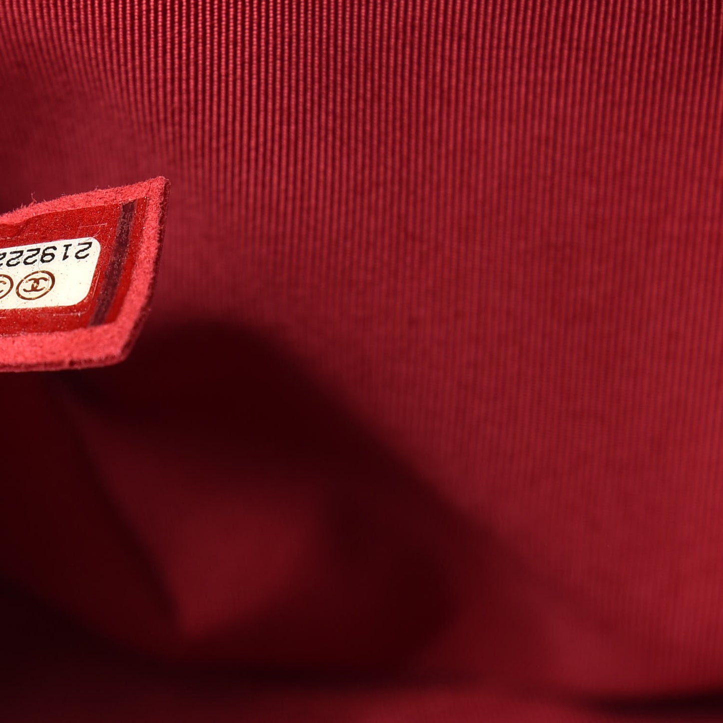 Patent Goatskin Quilted 3 Pocket Accordion Flap Red