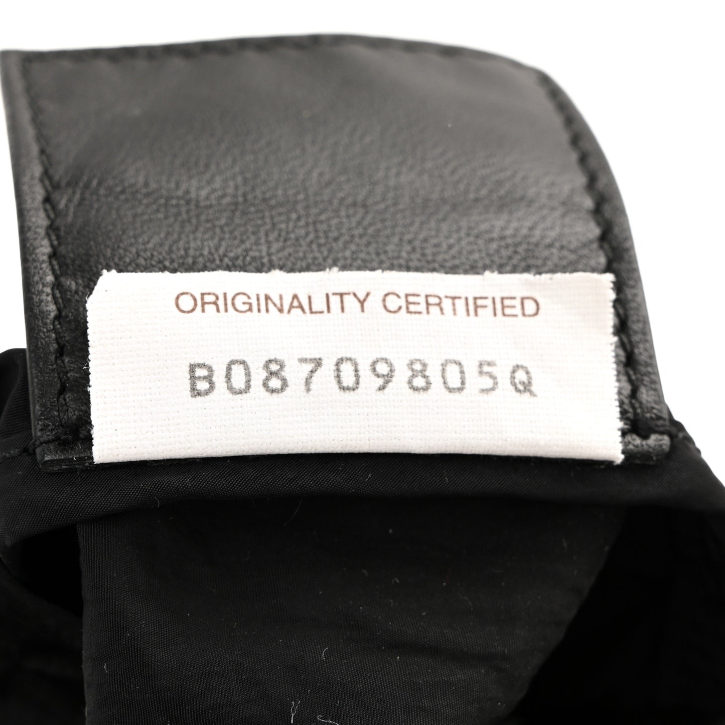 Nappa Nylon Intreccio Packable Backpack Black