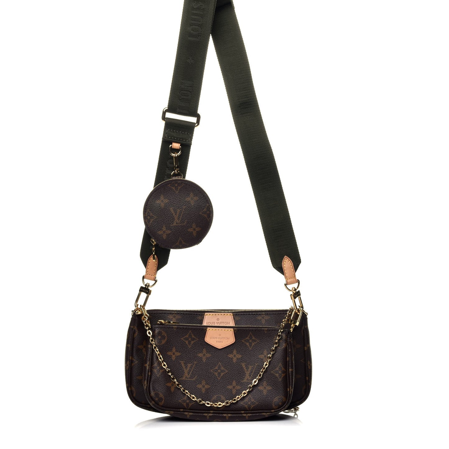 Monogram Multi Pochette Accessories Kaki