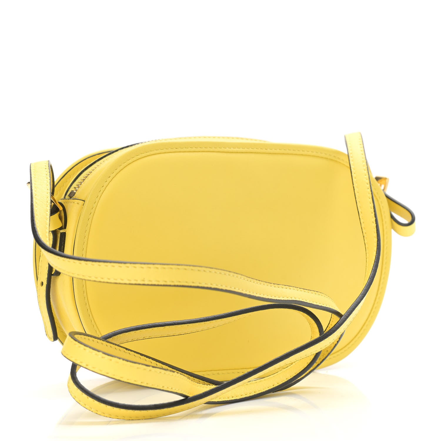 Valentino Garavani Vitello Small Logo Go Crossbody Bag Naples Yellow 3 of 10