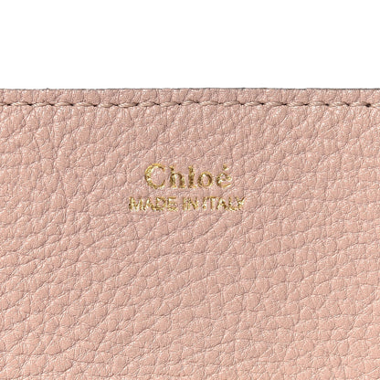 Chloe Grained Lambskin Mini Drew Shoulder Bag Cement Pink 6 of 11