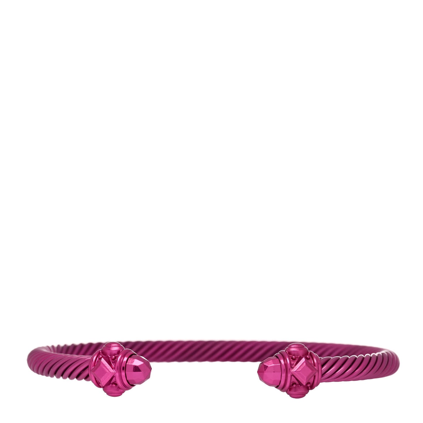 Aluminum 5mm Renaissance Bracelet Hot Pink