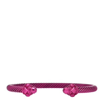 David Yurman Aluminum 5mm Renaissance Bracelet Hot Pink 1 of 4