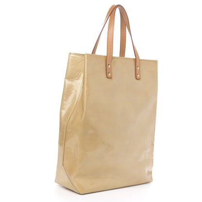 Louis Vuitton Vernis Reade MM Beige 3 of 13