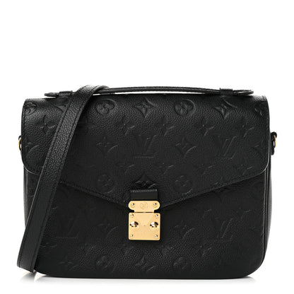 Louis Vuitton Empreinte Pochette Metis Black 1 of 9