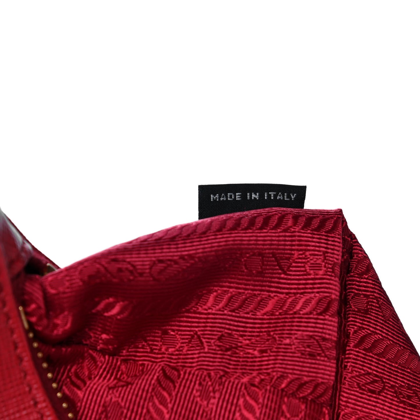 Saffiano Lux Re-Edition 2005 Shoulder Bag Fuoco