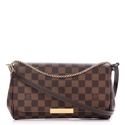 Louis Vuitton Damier Ebene Favorite MM 1 of 8