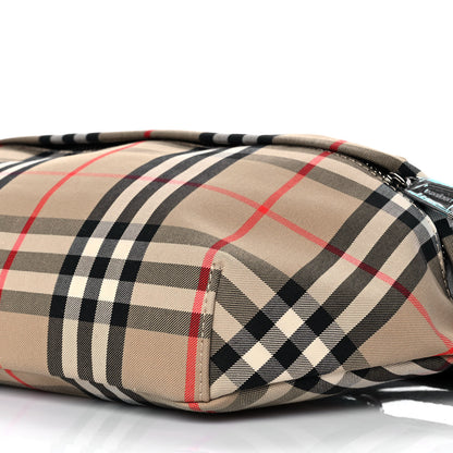 Burberry Nylon Vintage Check Sonny Bum Bag Archive Beige 9 of 9