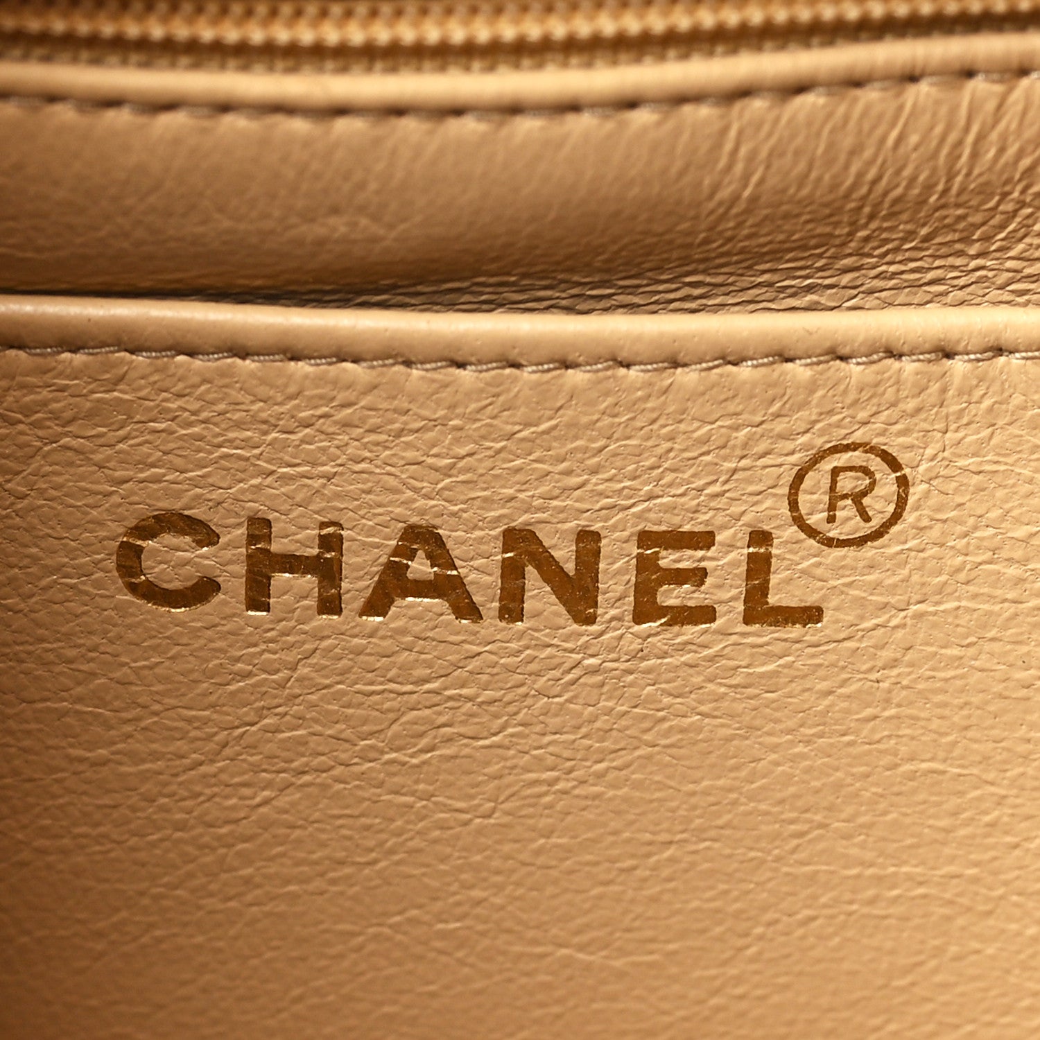 Chanel Lambskin Quilted Medium Single Flap Beige 5 of 8