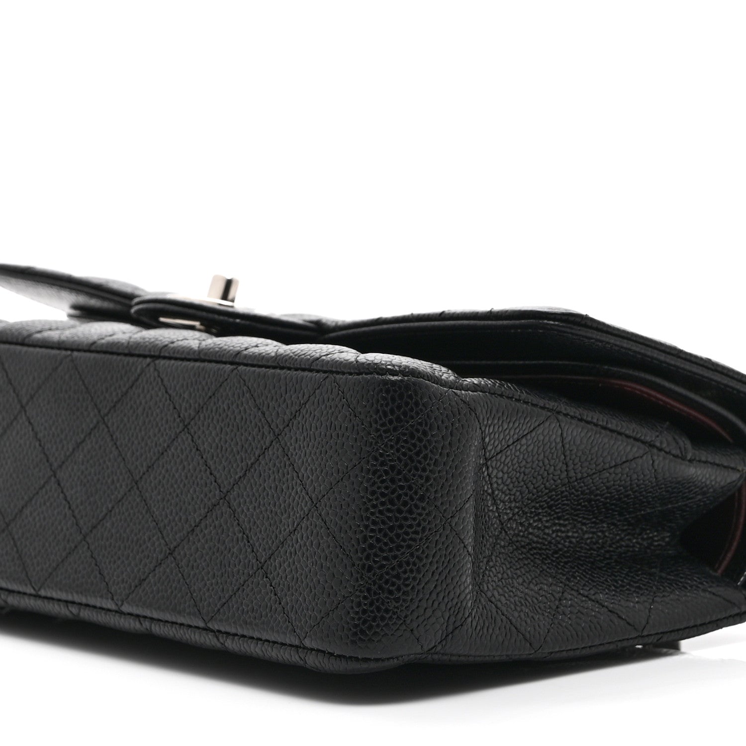 Chanel Caviar Quilted Medium Double Flap Black 10 of 10