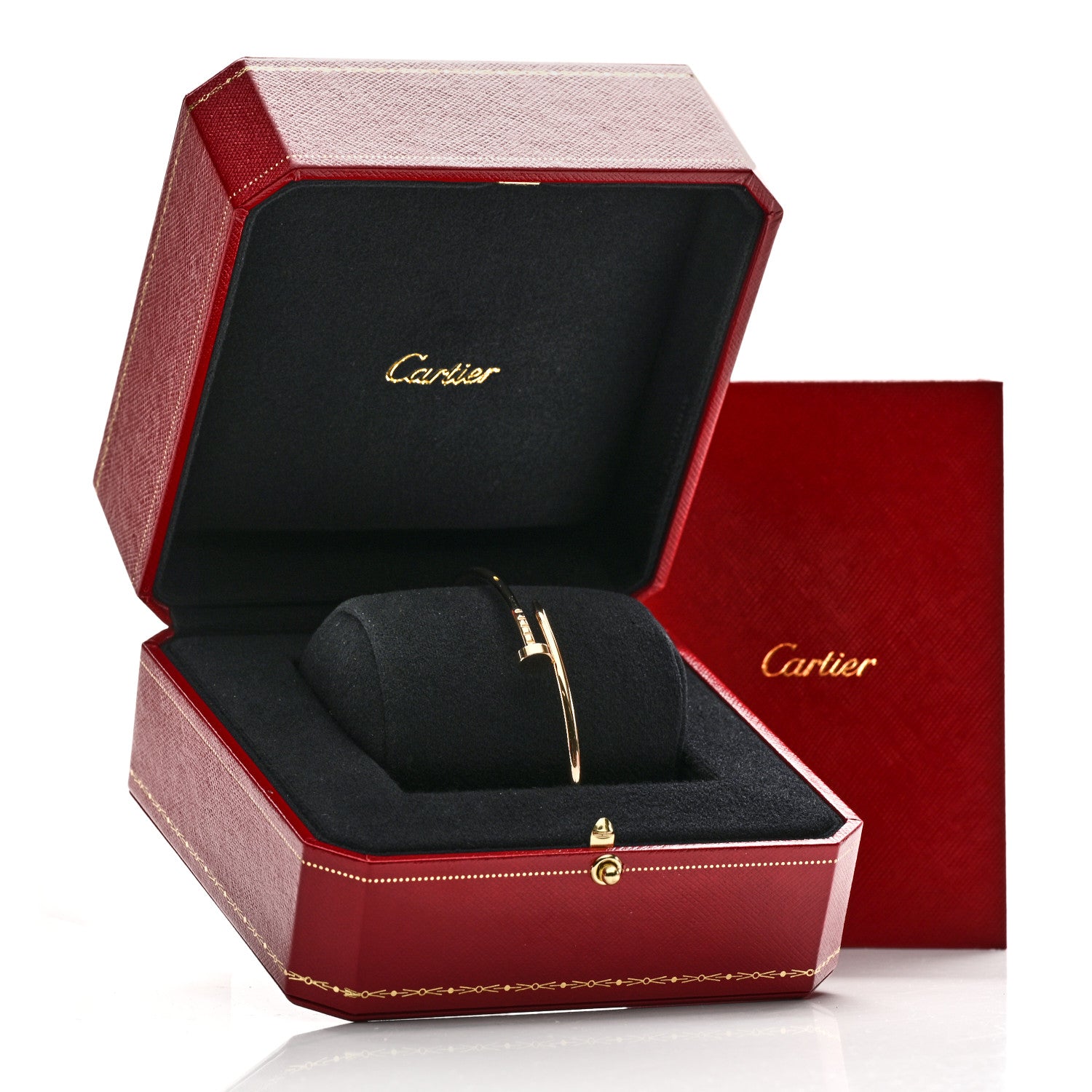 Cartier 18K Yellow Gold Small Juste Un Clou Bracelet 19 5 of 5