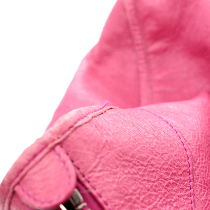 Balenciaga Agneau Giant 21 Silver Hardware Work Cyclamen Fucsia 12 of 14