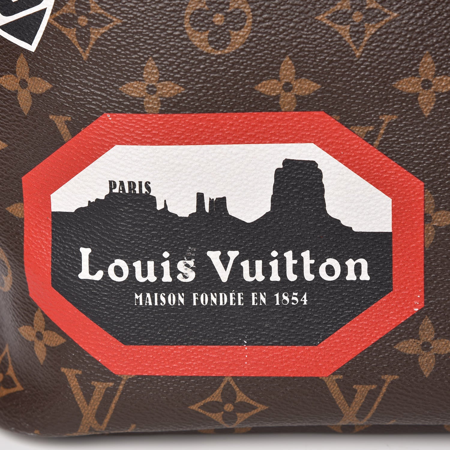 Louis Vuitton Monogram World Tour Neverfull MM 11 of 11