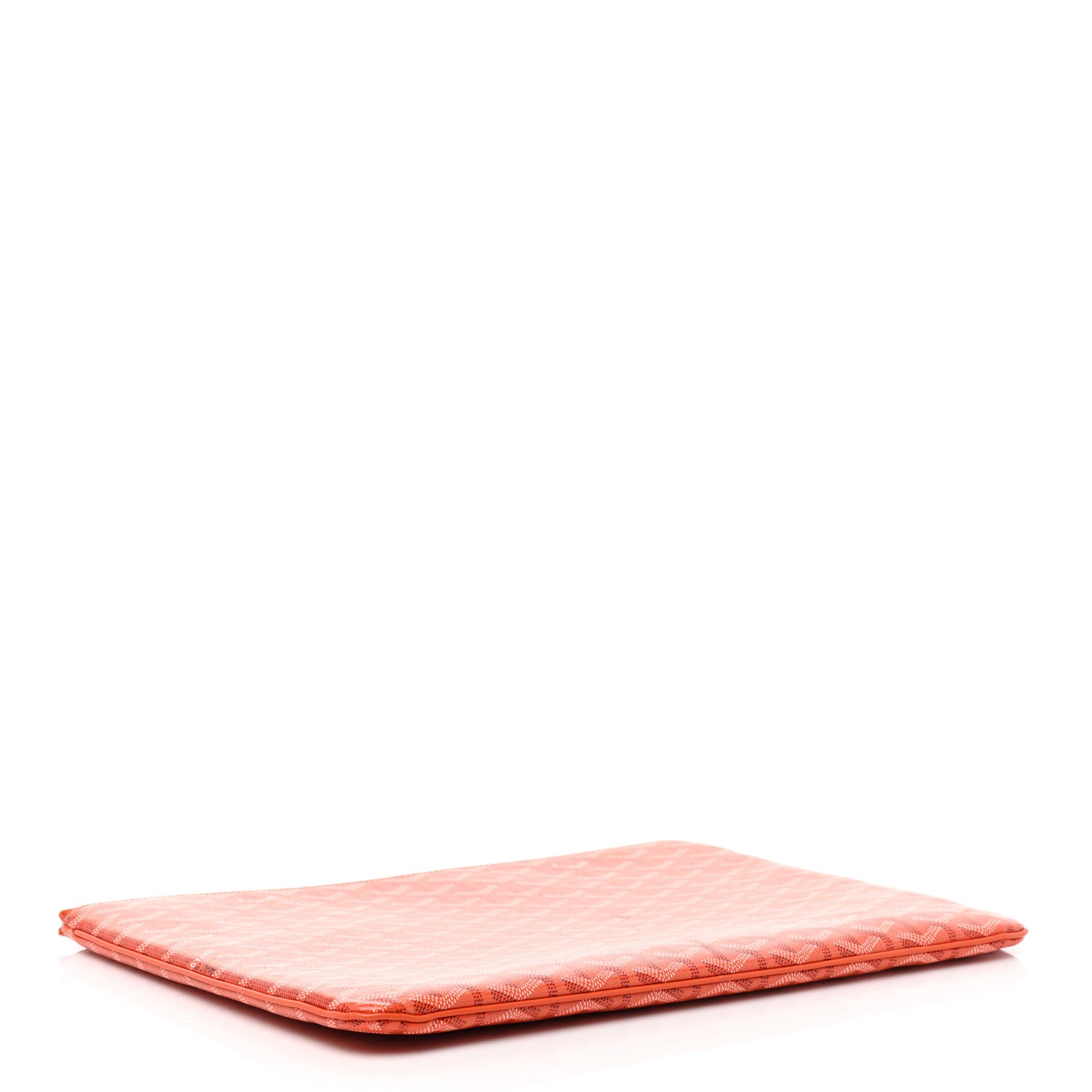 Goyard Goyardine Senat Pochette GM Orange 4 of 9