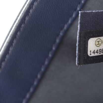 Chanel Lambskin Ultimate Stitch Flap Blue 8 of 9